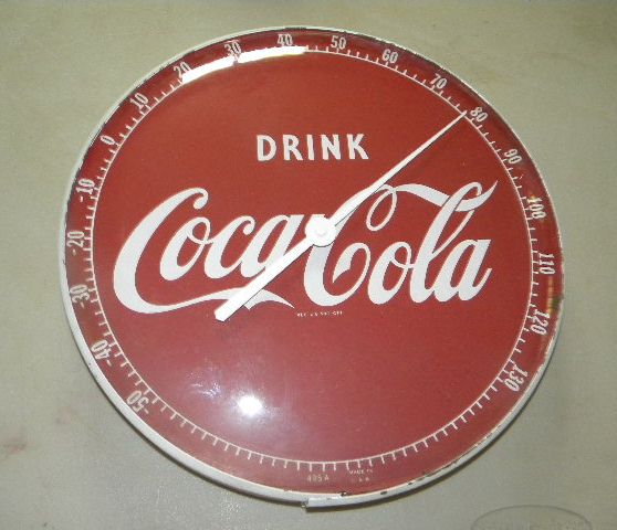 Original Coca Cola Thermometer $OLD