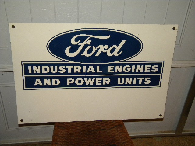 $OLD Single Sided Ford Sign Engines and Power Units