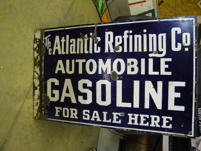 $OLD Atlantic Refining Co DSP Flange Sign