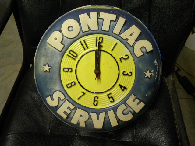 $OLD Pontiac Clock