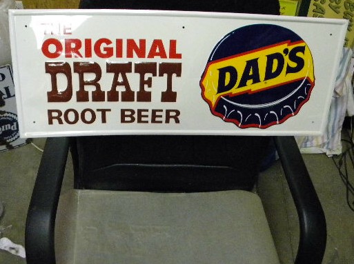 $OLD Dad's NOS Root Beer Signs