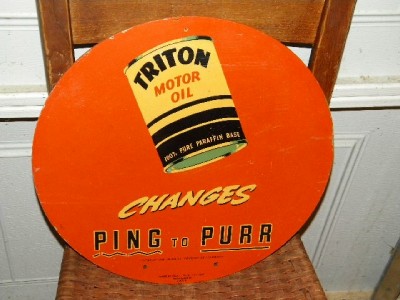 SOLD:  Triton Motor Oil