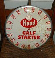 $OLD Hood Thermometer w/ Cow Graphics