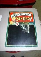 $OLD Early SunDrop Lemonade Menu Board Sign