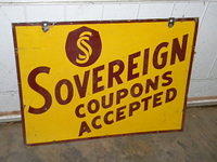 $OLD Sovereign Service Coupons Accepted DST Signw / Logo