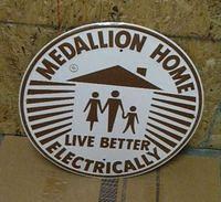 $OLD Medallion Home SST Embossed Sign