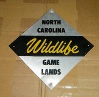$25 Neat Original NC North Carolina Wildlife Sign