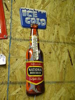 $OLD National Bohemian Tin Thermometer