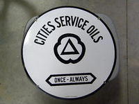 $OLD Cities Service 16 Inch SSP Truck Door Sign