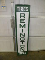 $OLD Remington Tire Sign